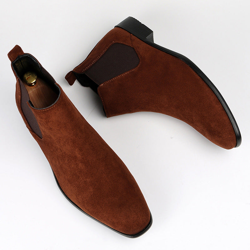 Men's Chelsea Boots Square Toe (Available)