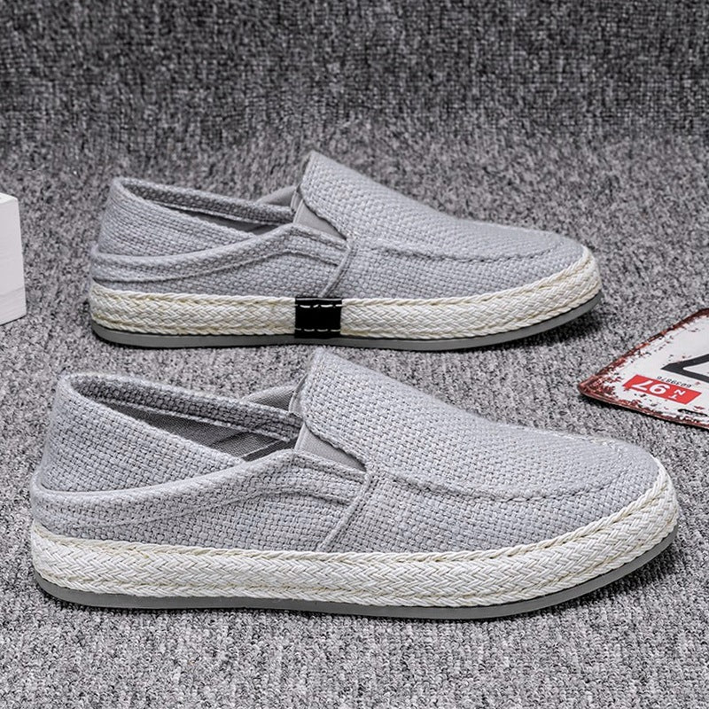 Summer Leisure Old Beijing Linen Cloth Shoes (Available)