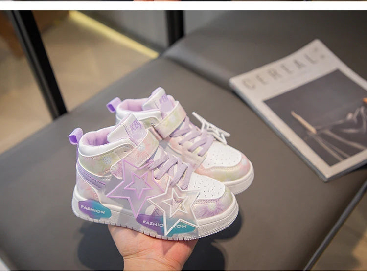 Spring Kids Shoes Fashion Classic Non-slip Children Sneakers Autumn New Walking Shoes for Girls Casual Outdoor