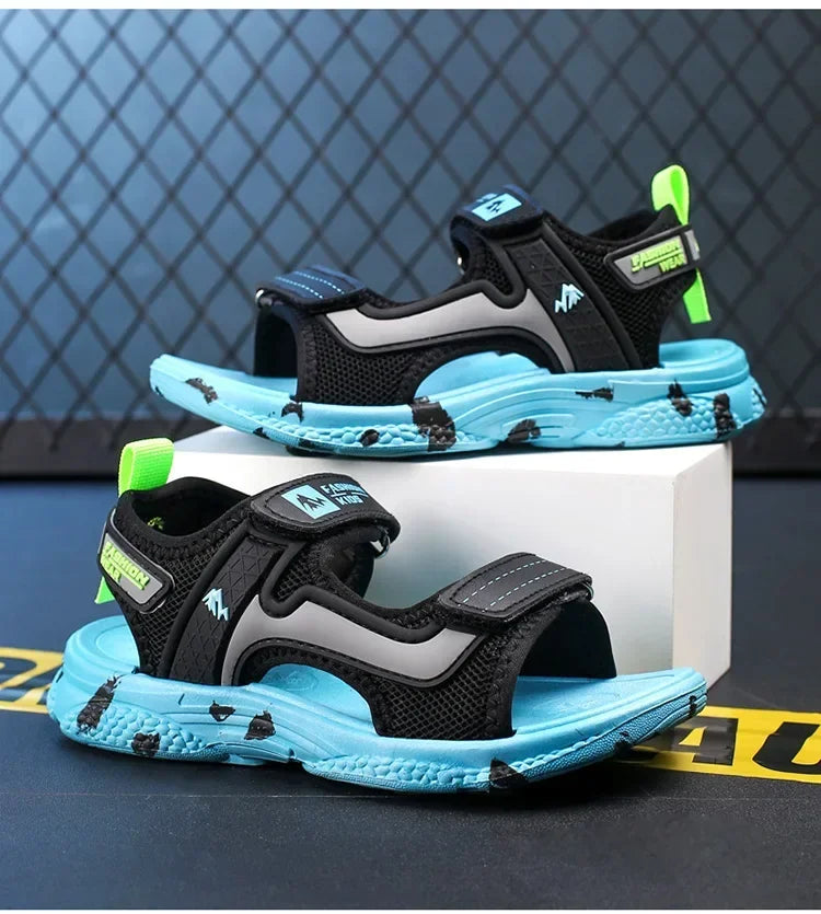 Casual Beach Water Children Shoes New Kids Summer Sandals Fashion Boys Sandals Soft Sole Lightweight Comfortable Sneakers