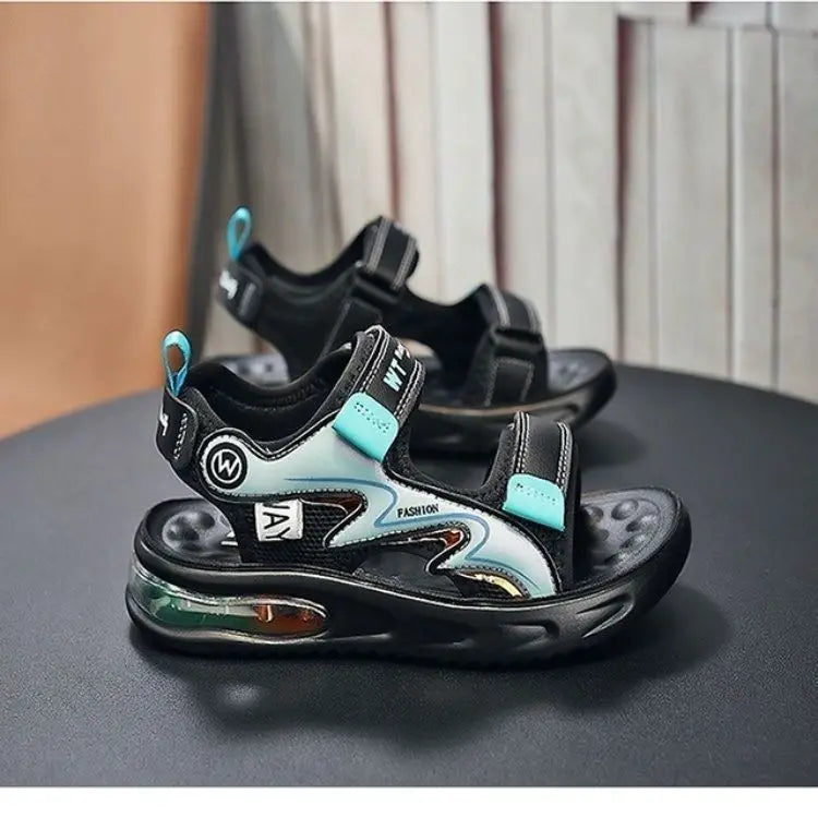Fashion Kids Sandals Baby Shoes Boy Soft Sole Non-slip Boys Girls Sandals Toddler Children's Shoes Summer Beach 3-14Years