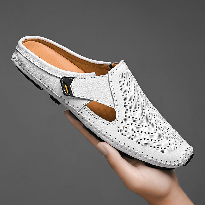 Fashion Men's Closed Toe Casual Breathable Sandals