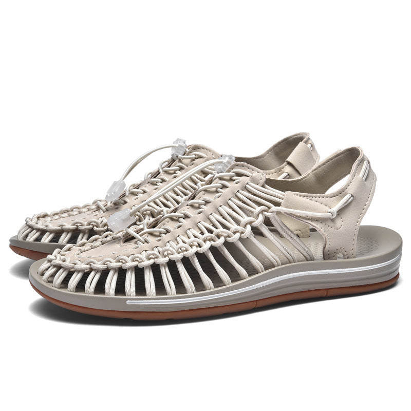 Men's Summer Outdoor Multicolor Plus Size Beach Sandals (Available)