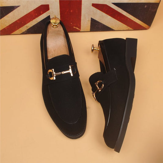 Imported Original Mens Suede Leather Shoes