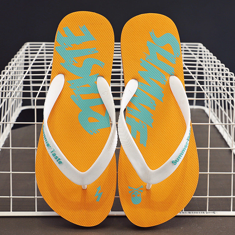 Non-slip Trendy Men's Flip-flops Men's Flip-flops (Available)