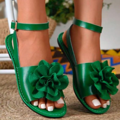 One-strap Fashionable Sandals Are Suitable Outdoors