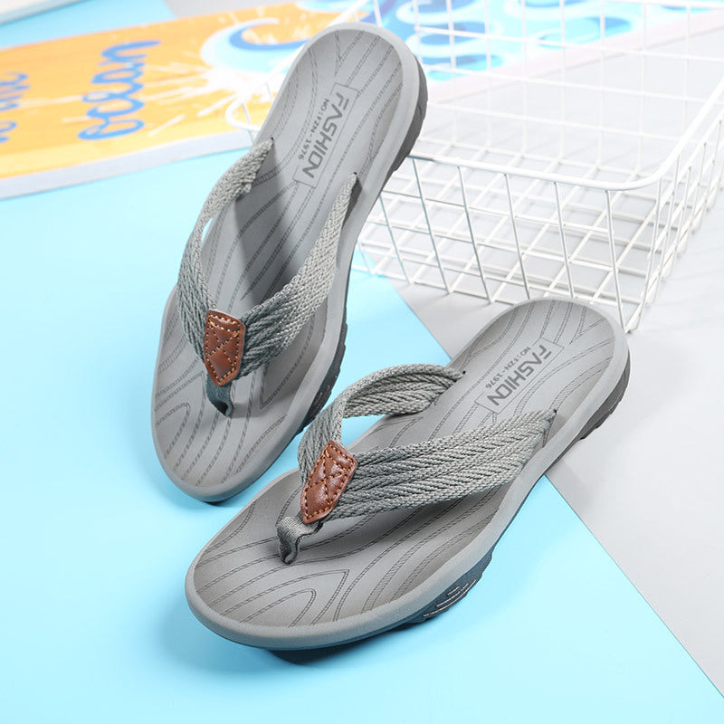EVA Soft Sole Lightweight Flip Flops Flip Flops Beach Shoes (Available)