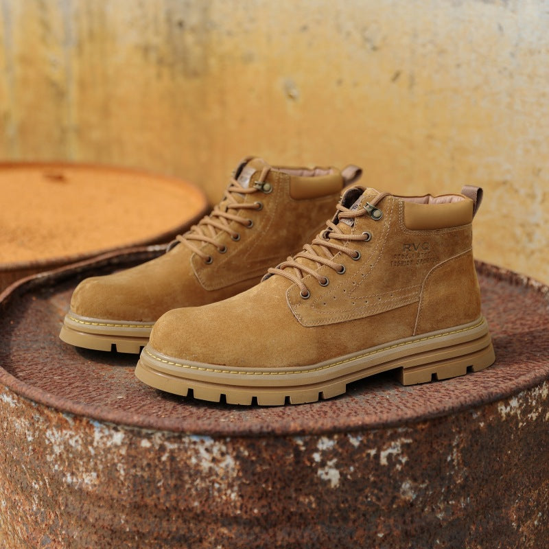 Spring, Summer And Winter Big British Style Men's Shoes Retro