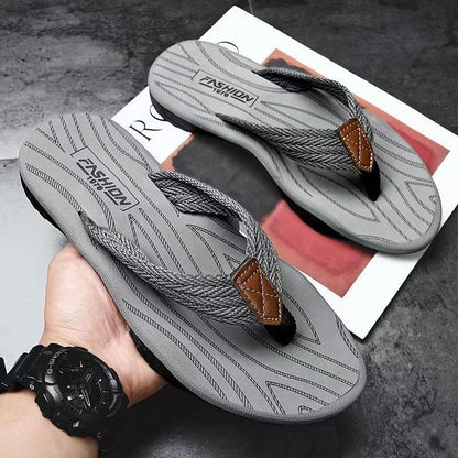 EVA Soft Sole Lightweight Flip Flops Flip Flops Beach Shoes (Available)