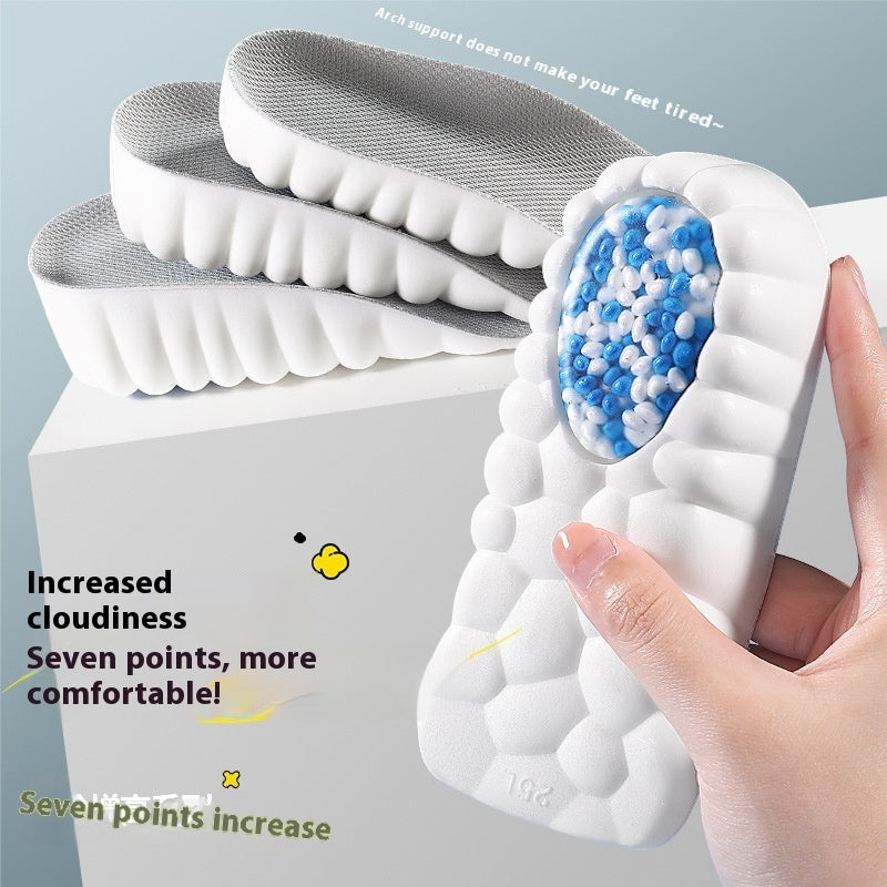 Soft Bottom Comfortable Insole With Increased Height Inside   (Available)
