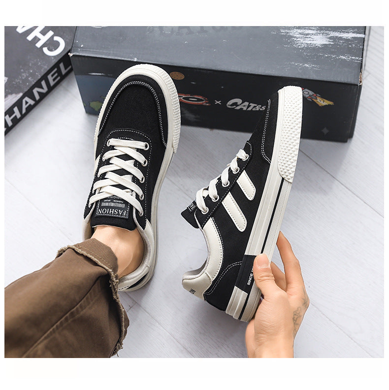 Men's Canvas Shoes Spring Breathable Flat (Available)