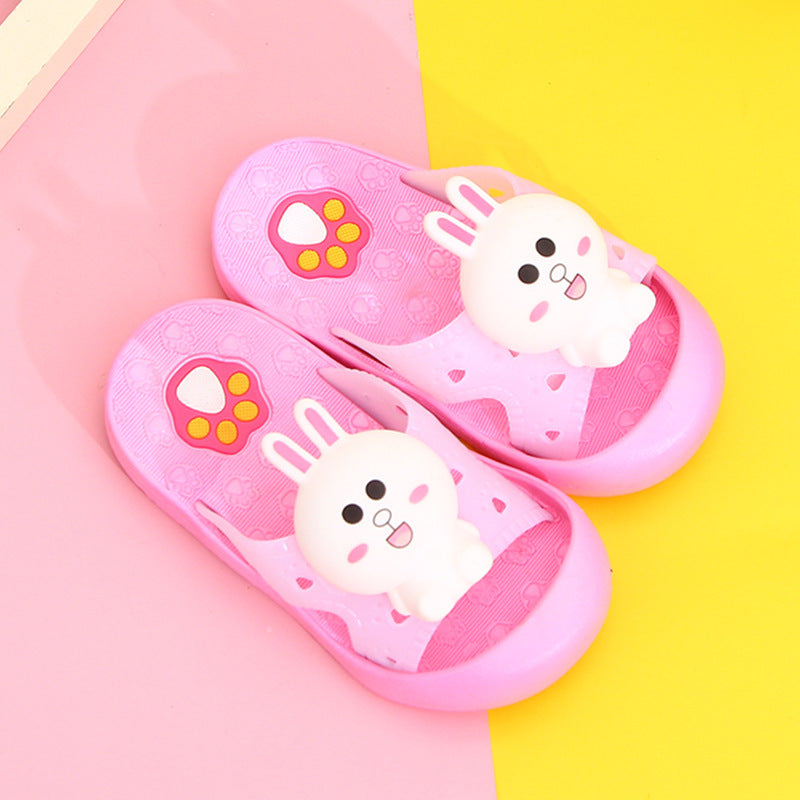 PVC massage slippers