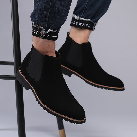 Fashion Martin Male High-top Worker Boots