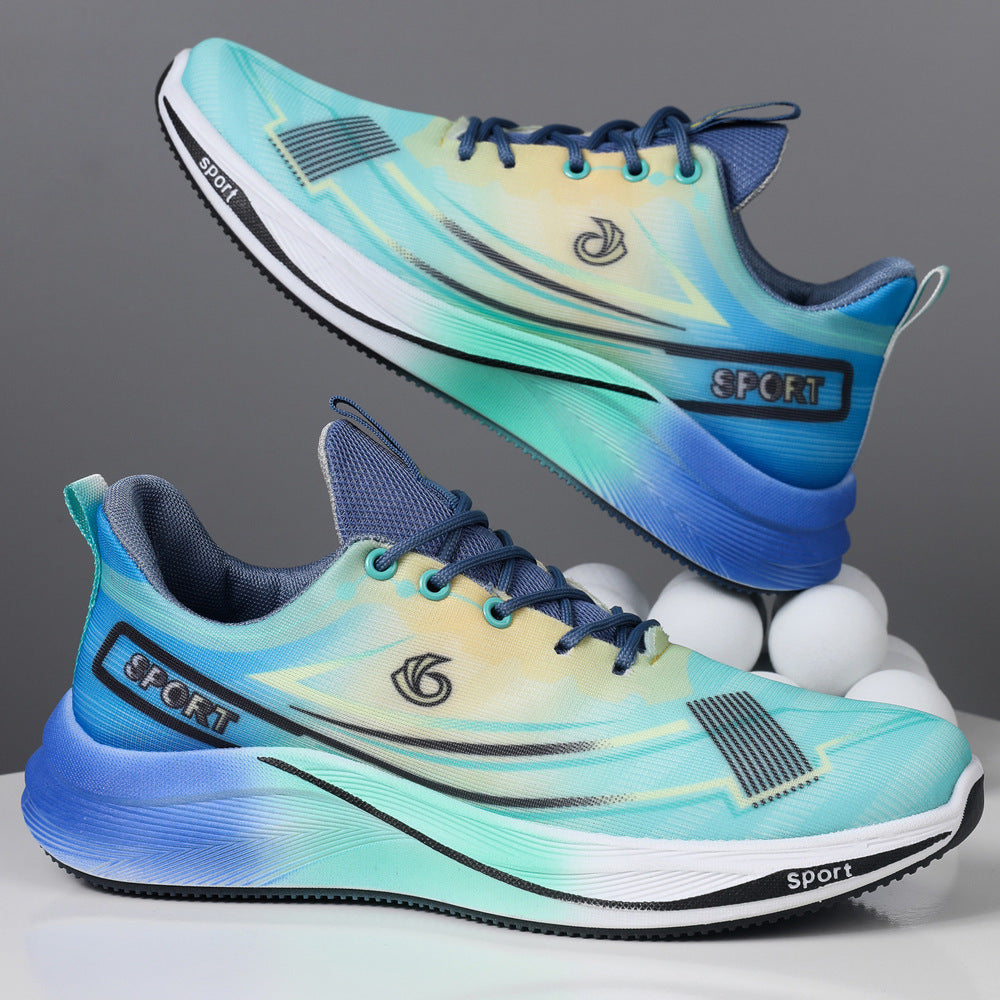 Mesh Breathable Running Shoes Lightweight Comfortable Breathable Trendy Casual Shoes Men's Shoes   (Available)