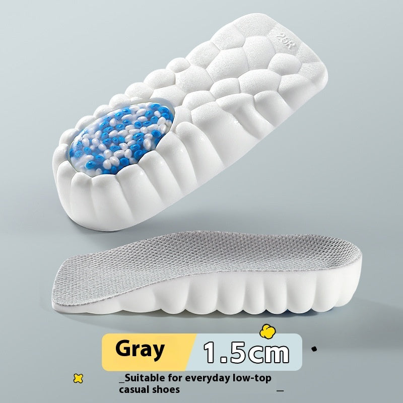 Soft Bottom Comfortable Insole With Increased Height Inside   (Available)