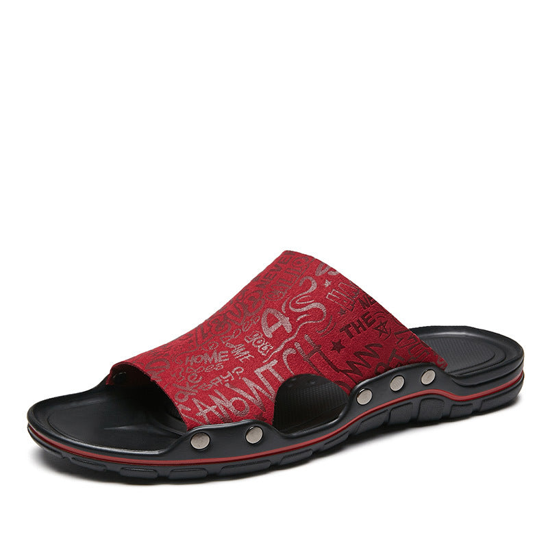 Plus Size Slippers Men's Outdoor Casual Plus-sized