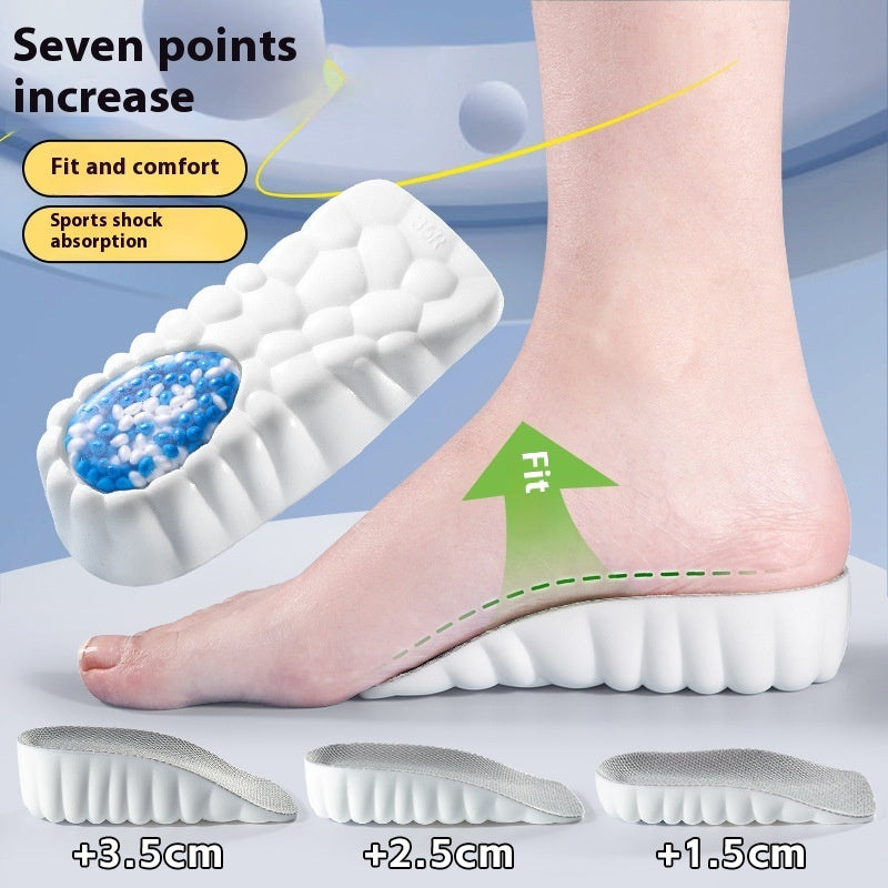 Soft Bottom Comfortable Insole With Increased Height Inside   (Available)