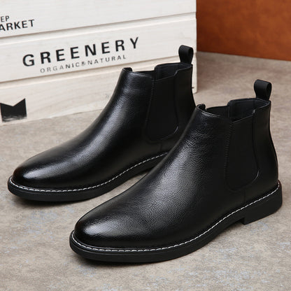 Fashion Retro Cotton Boots British Velvet Short Boots