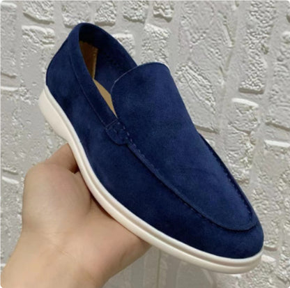 Men's Loafers Summer Casual Frost Flat Shoes Slip-on Driving Shoes