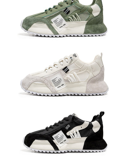 Men's Spring New Fashion All-match Casual Sneaker Thick Bottom Height Increasing Non-slip
