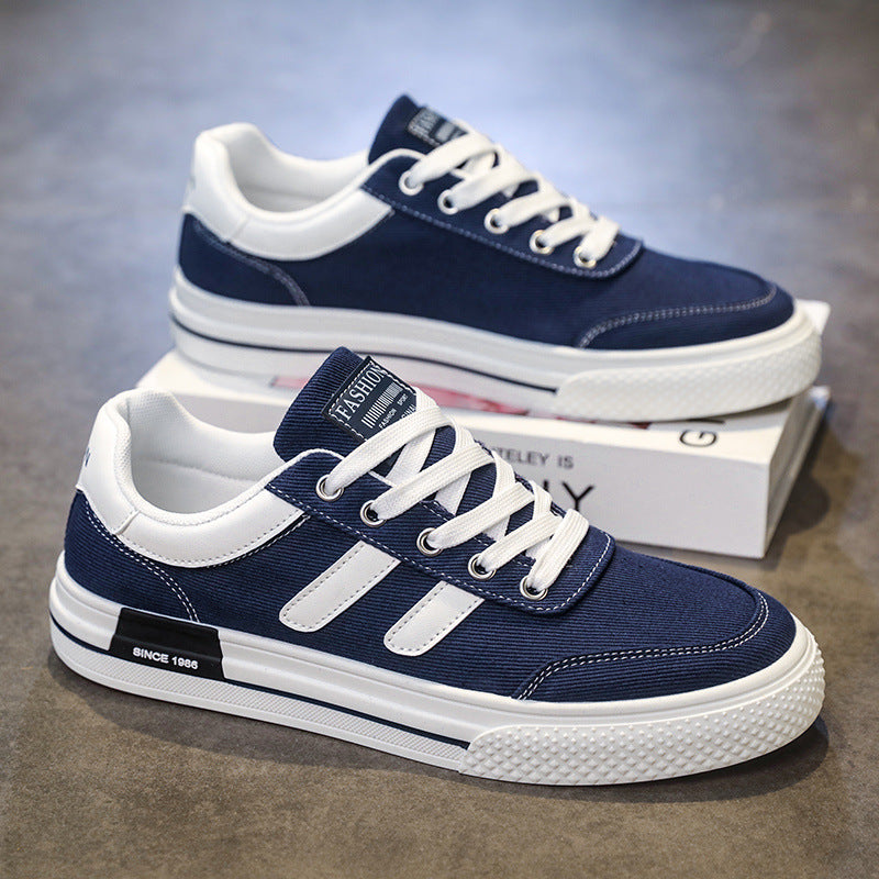 Men's Canvas Shoes Spring Breathable Flat (Available)
