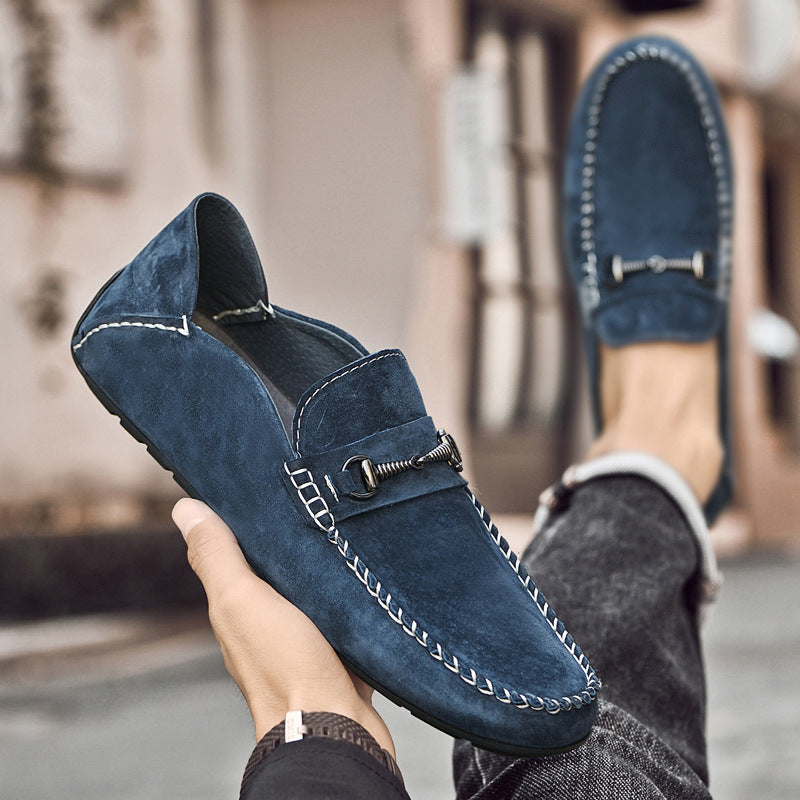 Men's Suede Leather Breathable Casual Shoes