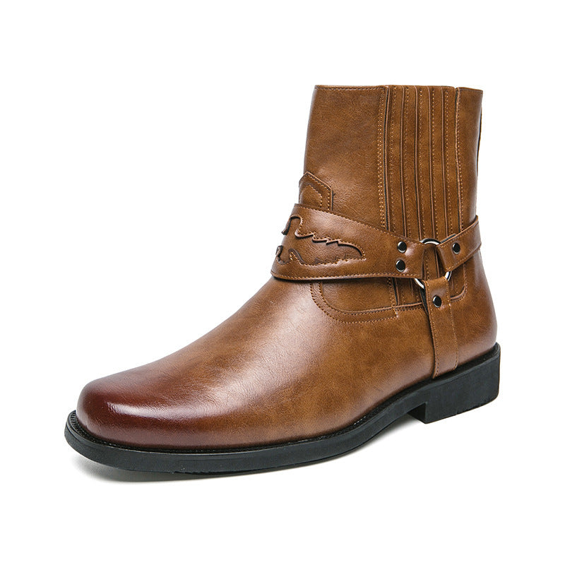 Large Size Western Style Men's Cowboy Boot