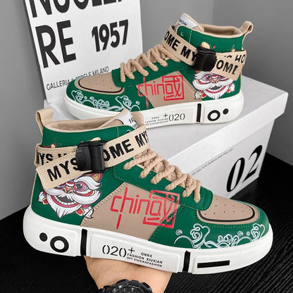 High-top Summer Casual Sports Basketball Sneakers (Available)