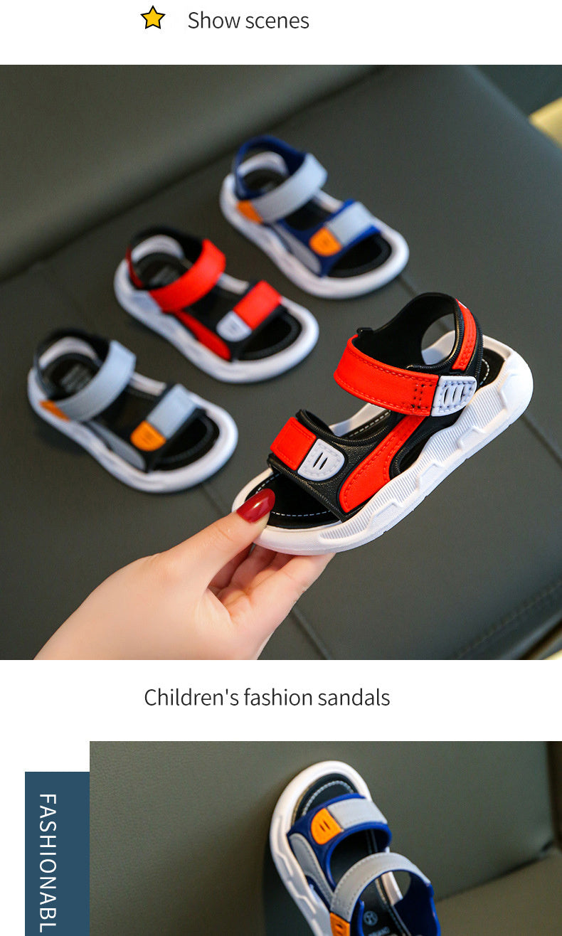 Boys Soft Soles Baby Beach Shoes For Students Leisure