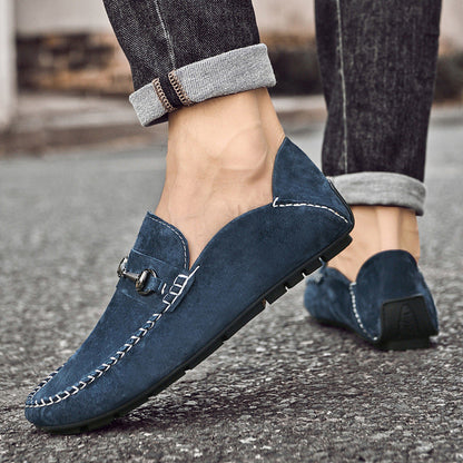 Men's Suede Leather Breathable Casual Shoes