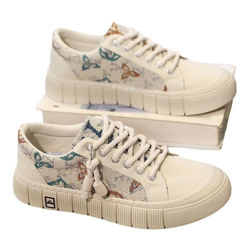 Trendy Wild Four Seasons Canvas Sneakers (Available)