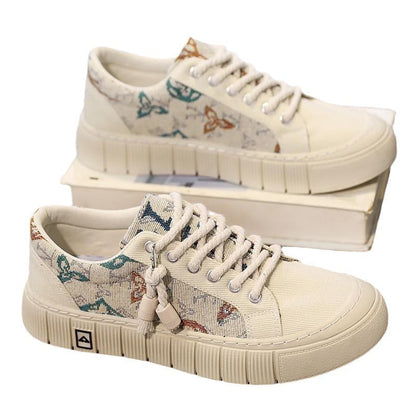 Trendy Wild Four Seasons Canvas Sneakers (Available)