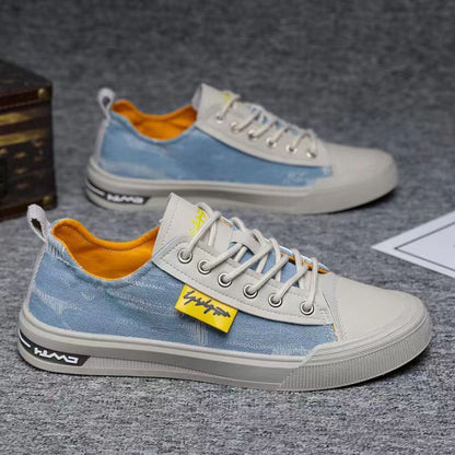 Student Trendy Men's Casual Canvas Shoes (Available)