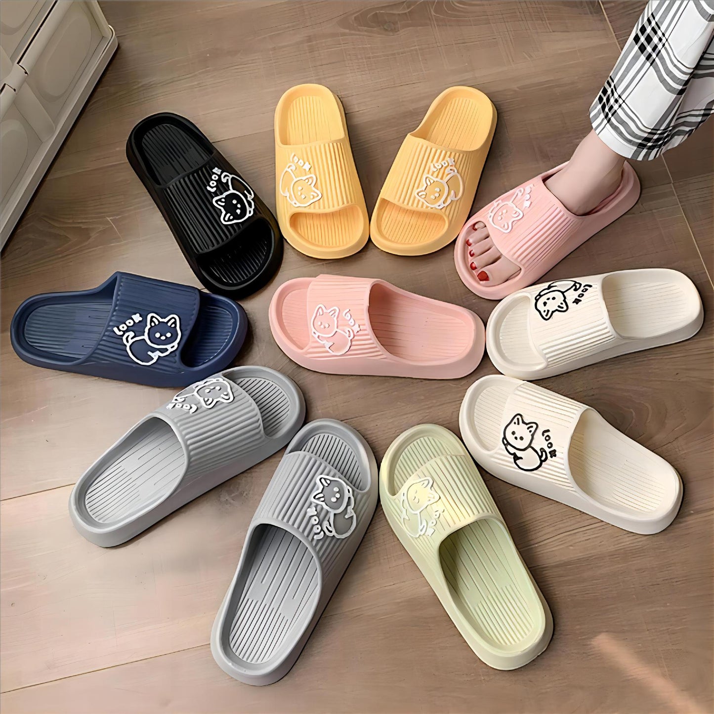 Nohttps://oss-cf.cjdropshipping.com/product/2025/06/30/09/1ede7caa-9935-4854-b250-66add6a7922e_trans.jpegn-slip Women's Anti-odor Home Sandals