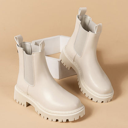 Summer Thin Platform Smoke Pipe Boots Martin