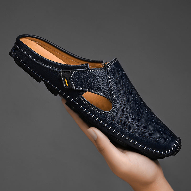 Fashion Men's Closed Toe Casual Breathable Sandals