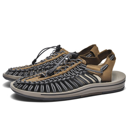 Men's Summer Outdoor Multicolor Plus Size Beach Sandals (Available)