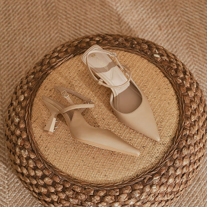 Spring Women's Sandals Women's Fashion Pointed High Heels
