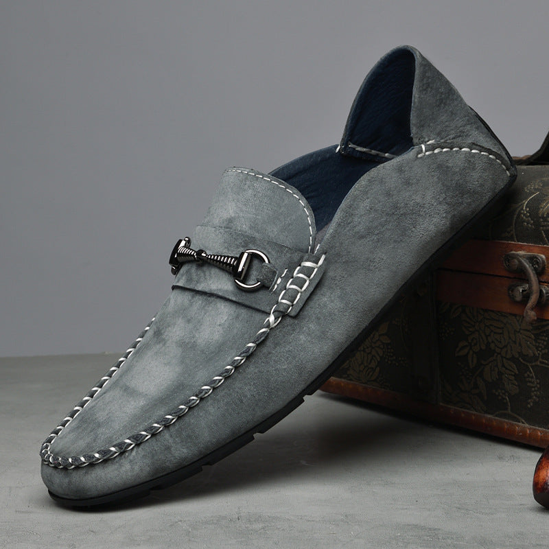 Men's Suede Leather Breathable Casual Shoes
