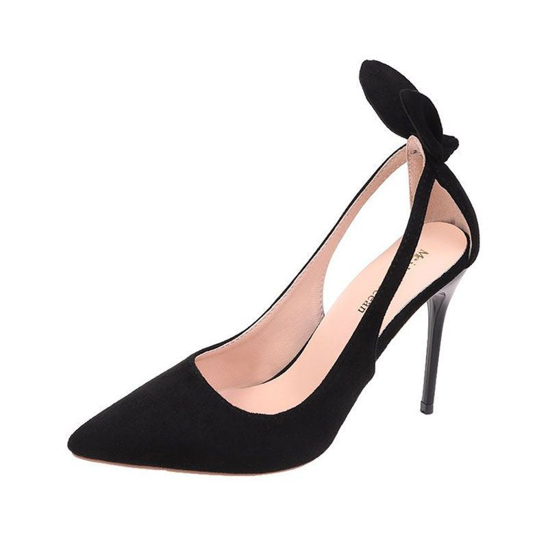 Sandals Women's Rabbit Ears Pumps Stiletto Heel 12cm High Heels