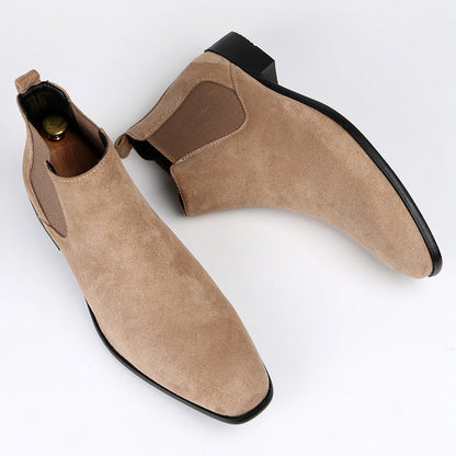 Men's Chelsea Boots Square Toe  (Available)