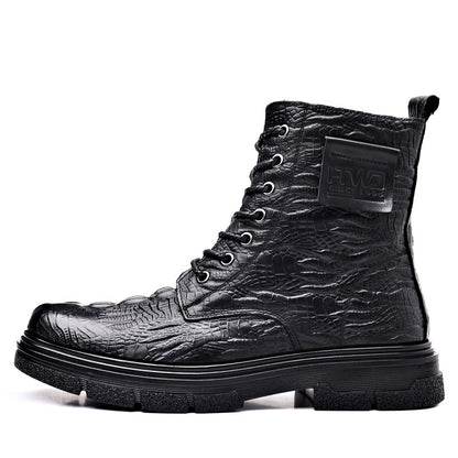 Men's Boots Genuine Leather Martin Shoes