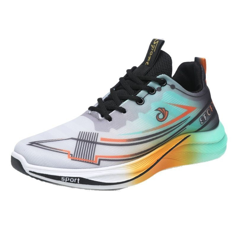 Mesh Breathable Running Shoes Lightweight Comfortable Breathable Trendy Casual Shoes Men's Shoes   (Available)
