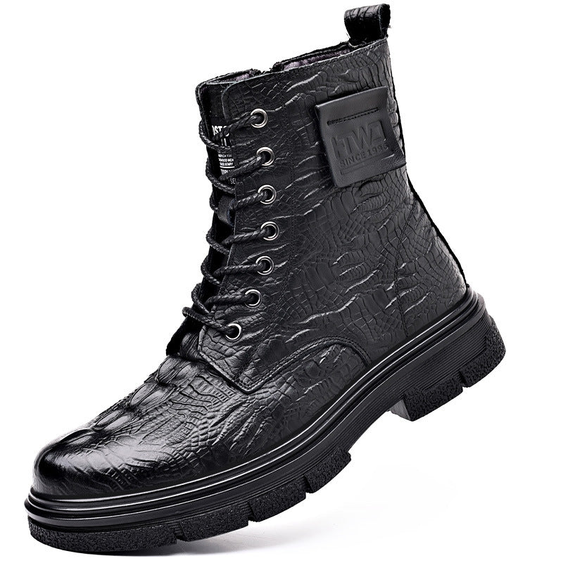 Men's Boots Genuine Leather Martin Shoes