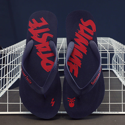 Non-slip Trendy Men's Flip-flops Men's Flip-flops (Available)