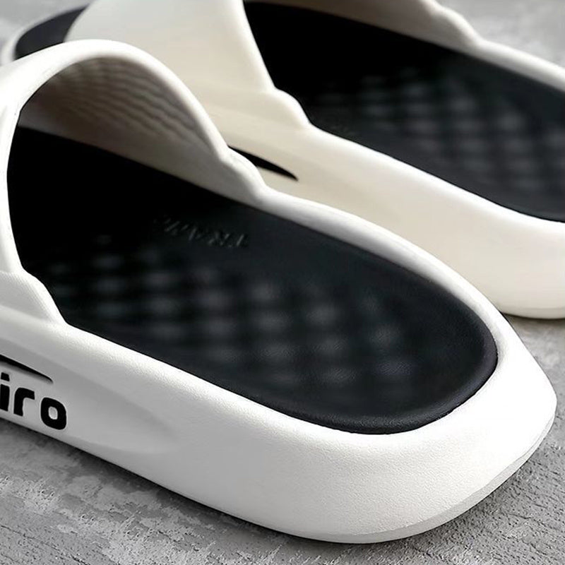 Summer Slippers Women Men Home Shoes Indoor Non Slip Bathroom Slippers (Available)