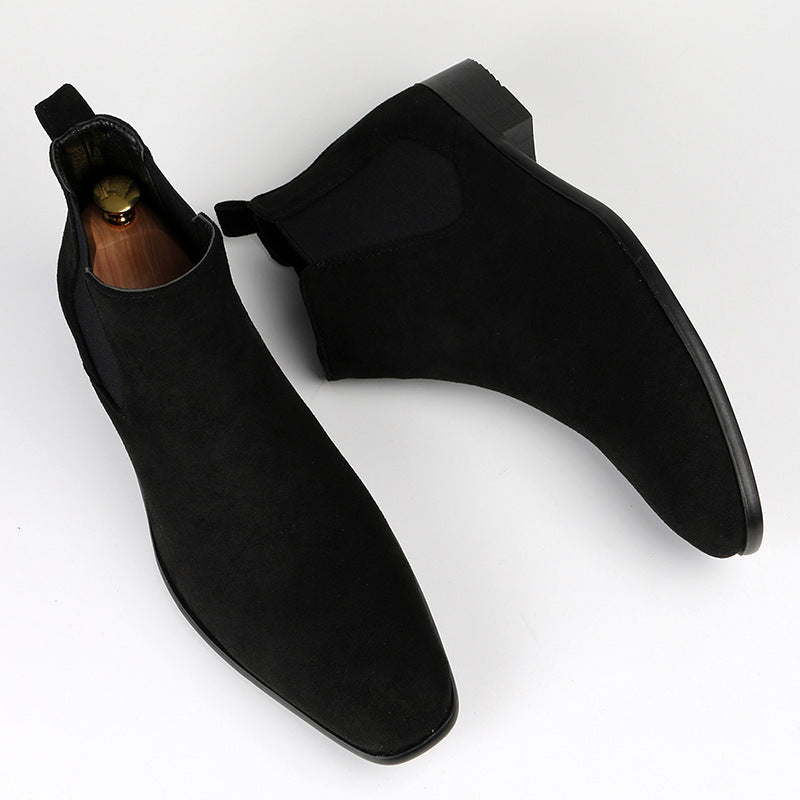 Men's Chelsea Boots Square Toe  (Available)
