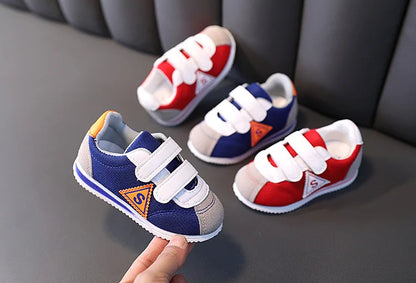 New Kids Shoes for Boys Girls Baby Toddler Sneakers Fashion Boutique Breathable Little Children Sports Shoes
