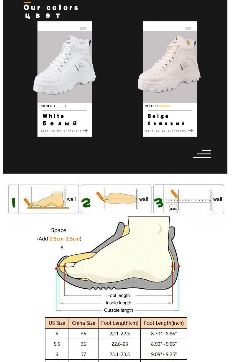 Women's casual sneakers; winter sneakers with plush fur; warm women's shoes; women's shoes with lacing women's shoes on Fashion