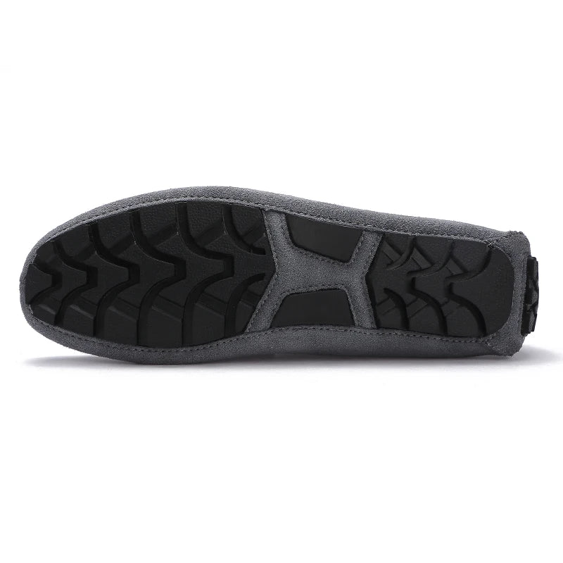 Men's Loafers Gommino Driving Shoes Moccasins Penny Loafer Flats Spring Low-top Faux Suede Slip on Casual Leisure Male Light